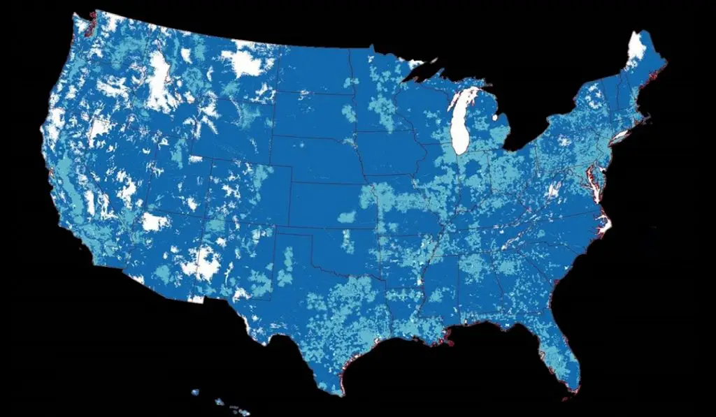Where is 5G available in the US