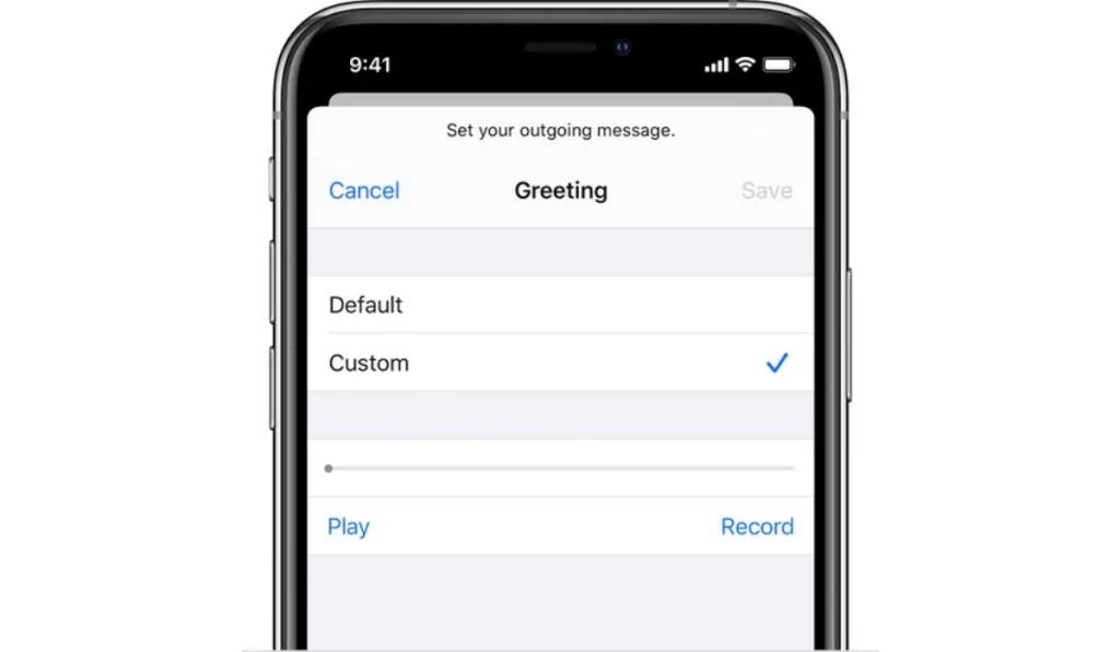 iPhone voicemail not working