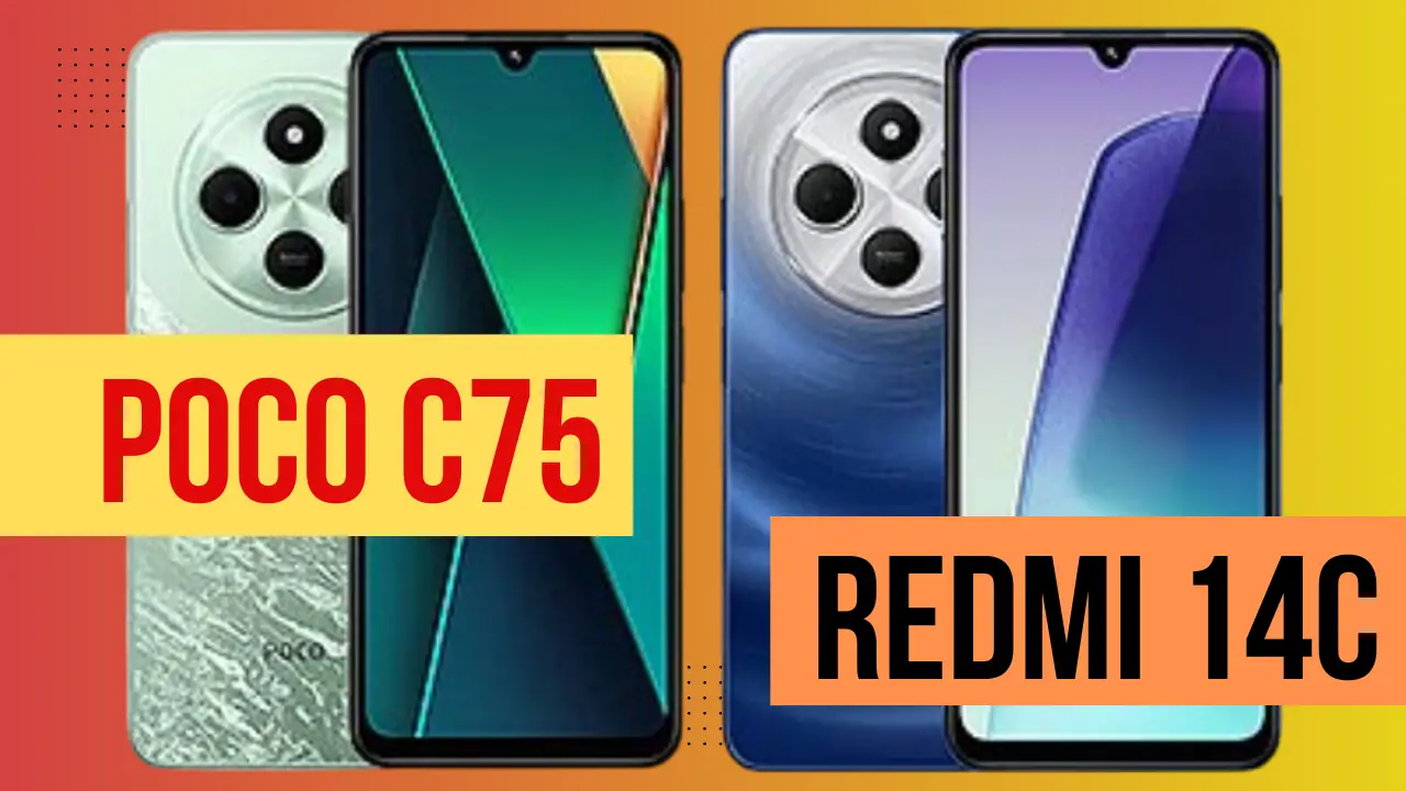 POCO C75 vs Redmi 14C: Which budget phone is worth your money?