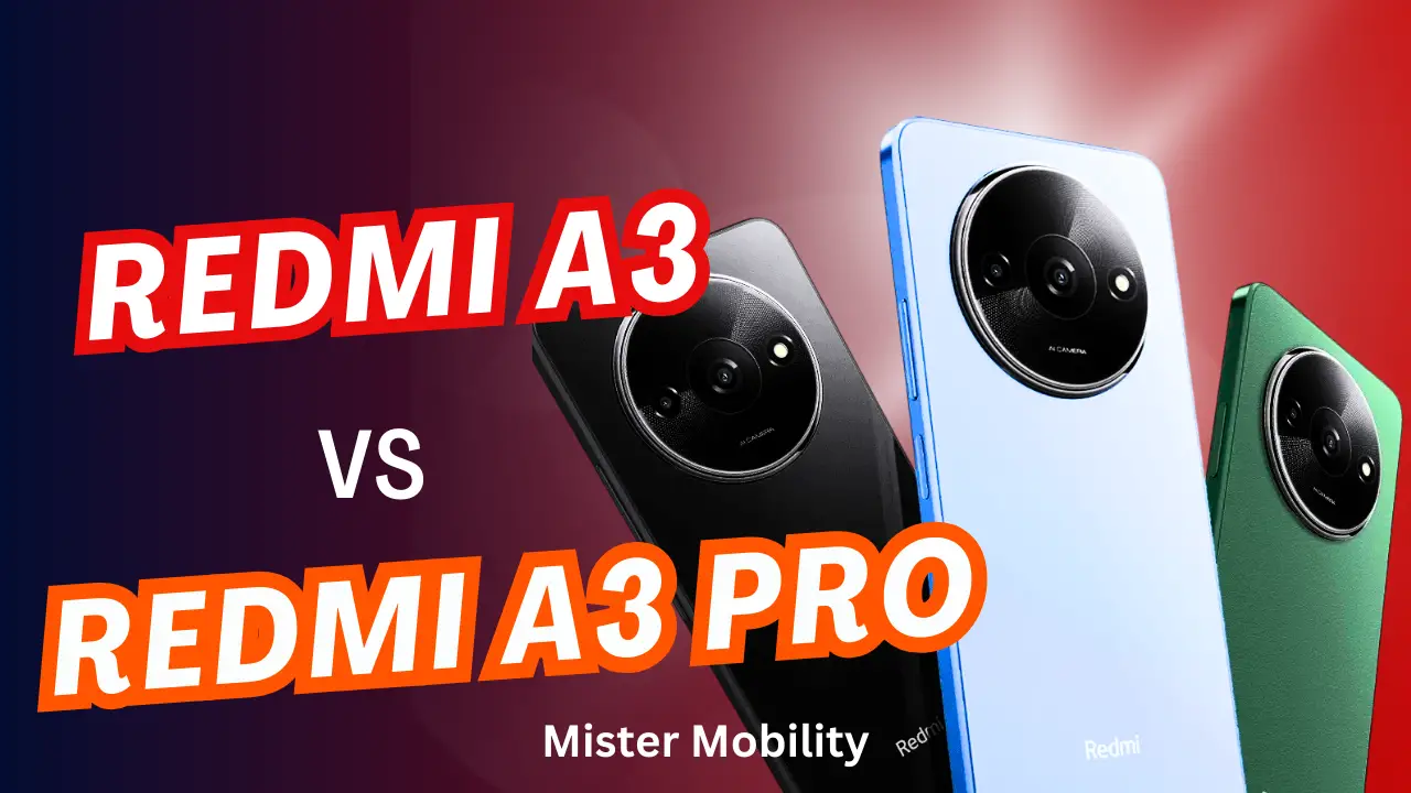 Compare Redmi A3 vs Redmi A3 Pro